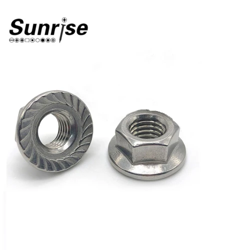 HEX FLANGE NUT DIN 6923 1 HEX FLANGE NUT DIN 6923 1