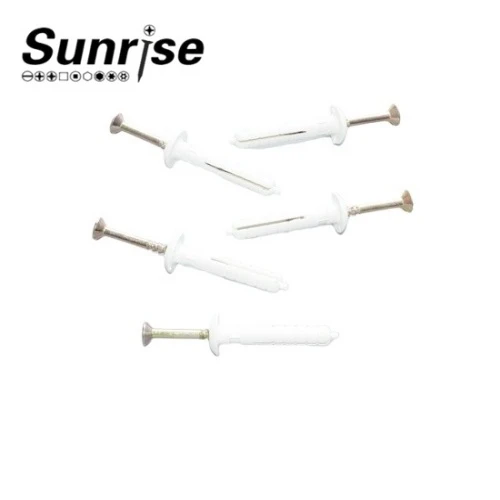Nylon Driven S-shaped Expansion Tube Mushroom Head 4 Nylon Driven S-shaped Expansion Tube Mushroom Head 4