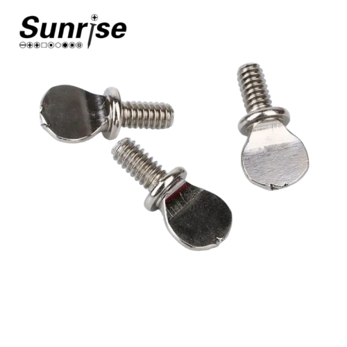 Șurub pentru mașină cu capul mânerului rachetei