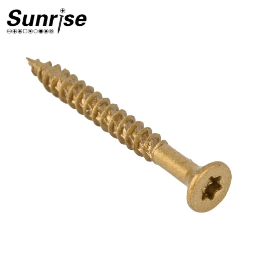 Șurub elicoidal dublu tip 17 cu cap Torx Drive Csk